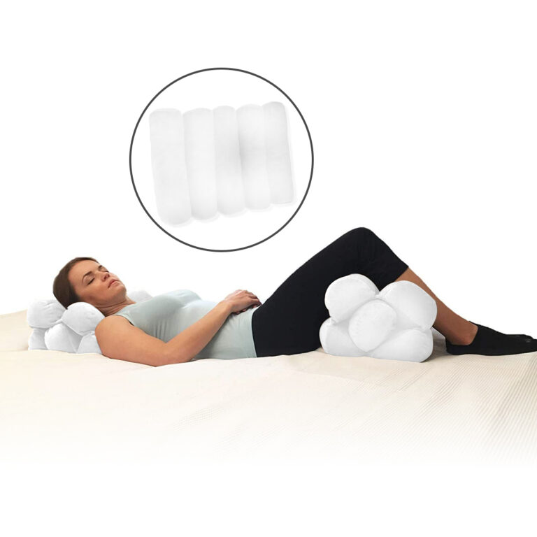 Adjustable Lumbar Sectional Pillow for Back Support