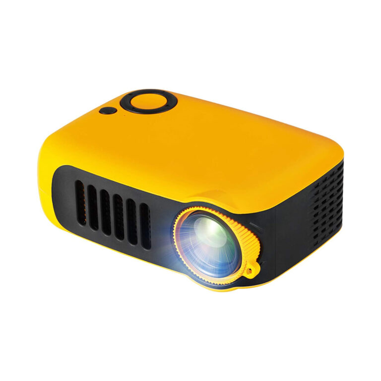 Mini Portable Projector 1080P 14-80 Inches Project Size with HDMI/USB/TF/AV Interfaces