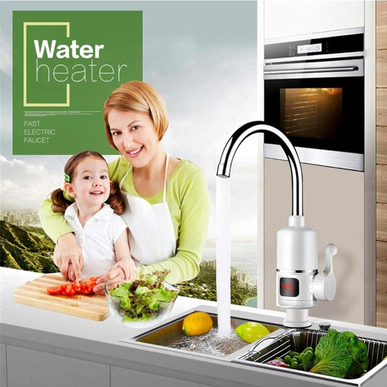 Instant Tankless Electric Instant Heating Tap Water Faucet, with LED Digital Display