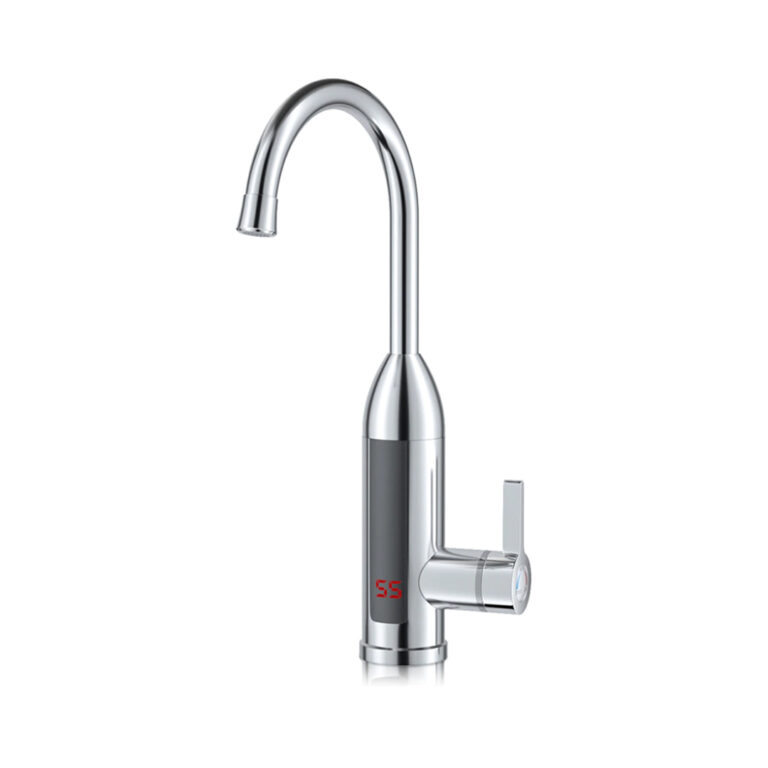 High-quality Faucet is Equipped with Stainless Steel Internal Heater with LED Display, Rotatable