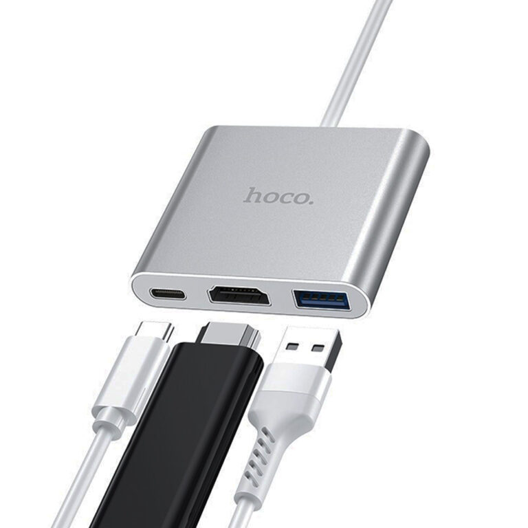 Hoco Type-C hub “HB14 Easy use” USB3.0+HDMI+PD