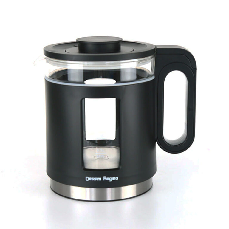 220V Electric Digital Tea Maker Glass Teapot 0.8L Teapot Plus 1.0L Kettle