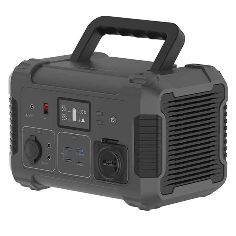 Powerology Portable Power Generator up to 200W and supports fast charging up to 18W