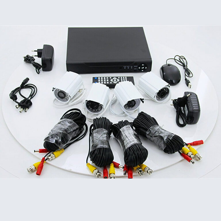 4 Channel CCTV Security Kit With Internet & 5G Phone Viewing, Day & Night Surveillance (Not Including Installation)