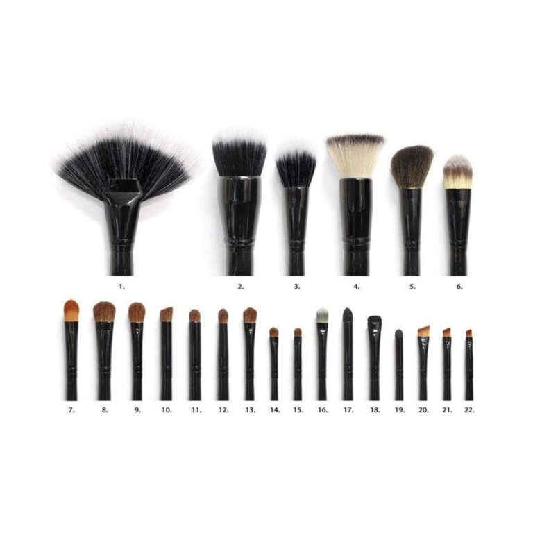 Complete Set of 22 Luxury Makeup Brushes To Add Charm To Your Makeup