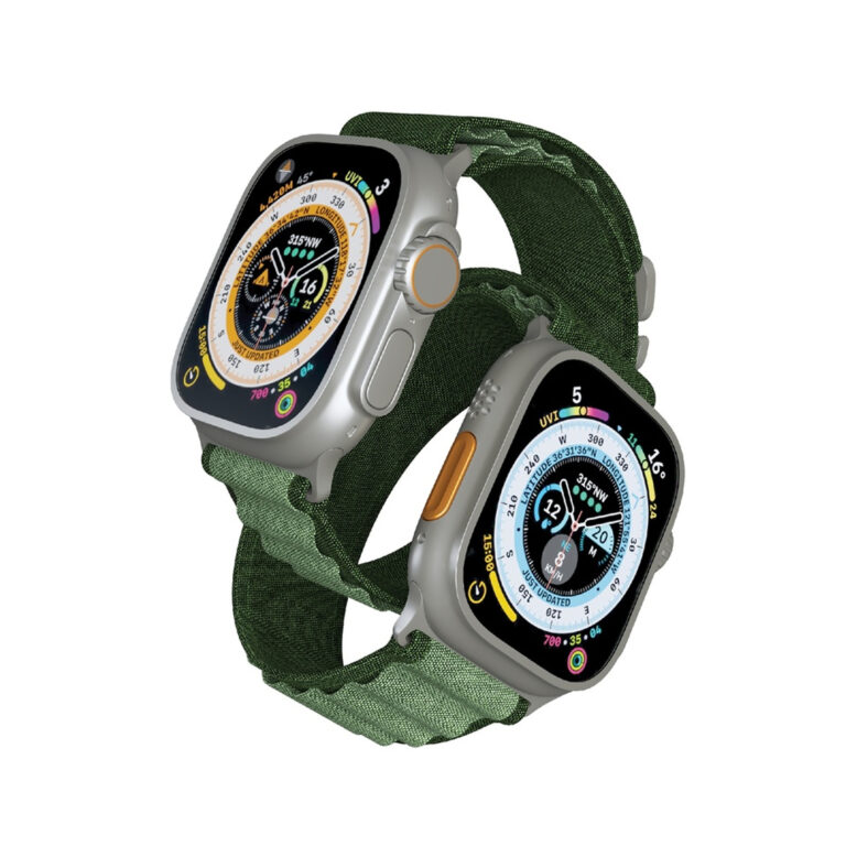 Porodo Ultra Titanium Smart Watch 1.86 Inch Screen Built-in Sensor