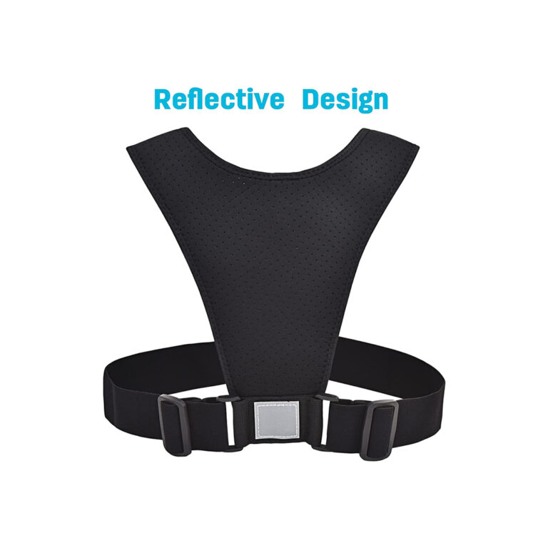 Lightweight Running Vest with Phone Holder on the Chest and Adjustable Water Resistant Waistband
