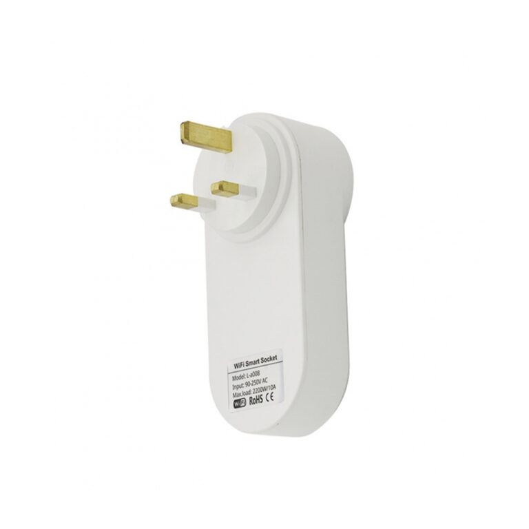 Porodo PD-WFPU2-WH Smart WiFi Plug Dual USB Charging Ports