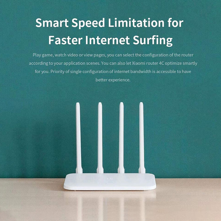Xiaomi Mi Router 4C with Strong Signal, Wide Coverage, and Fast Transmission