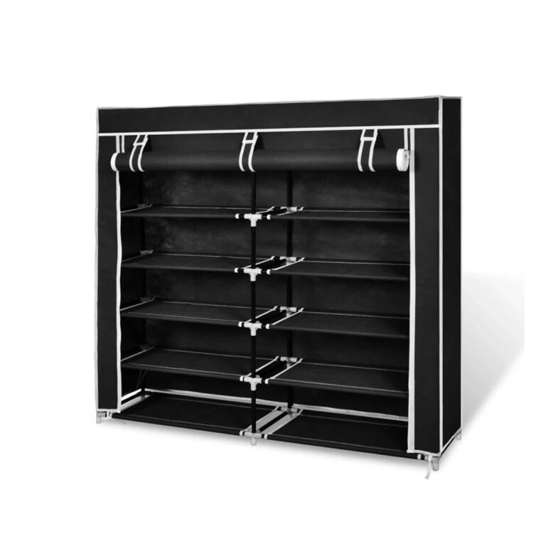 Collapsible Double Dustproof And Dampproof Shoe Wardrobe Storage Organizer