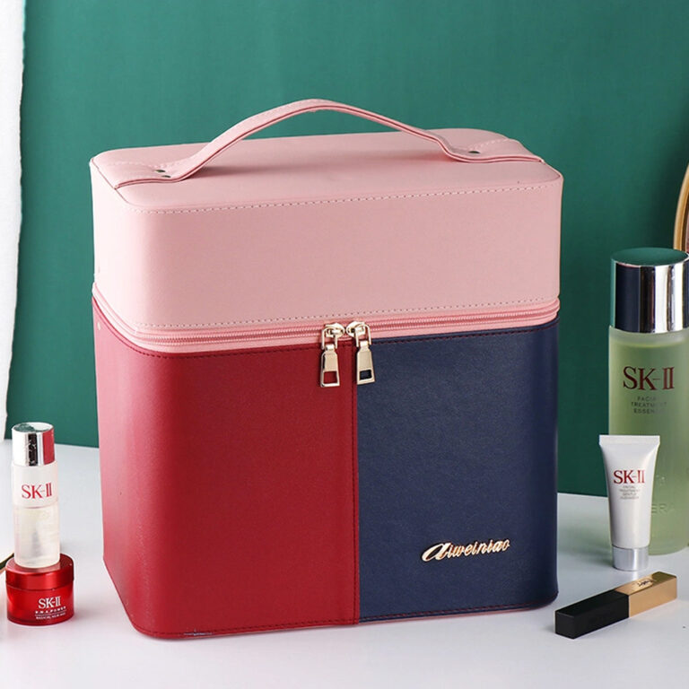 Distinctive Waterproof Makeup Bag with a Modern and Elegant Design