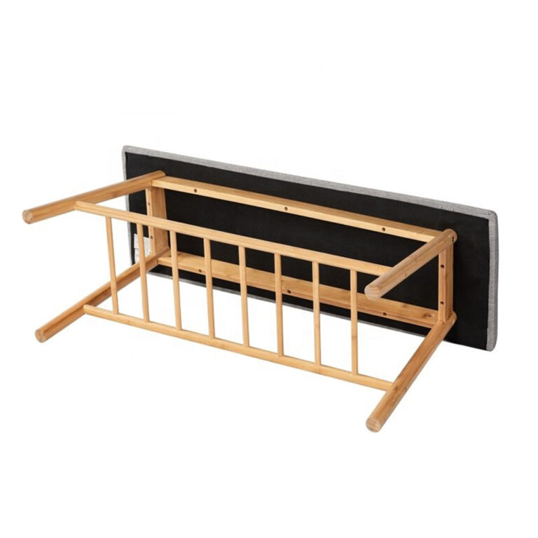 Shoe Rack with Cushioned Seat Shoe Bench