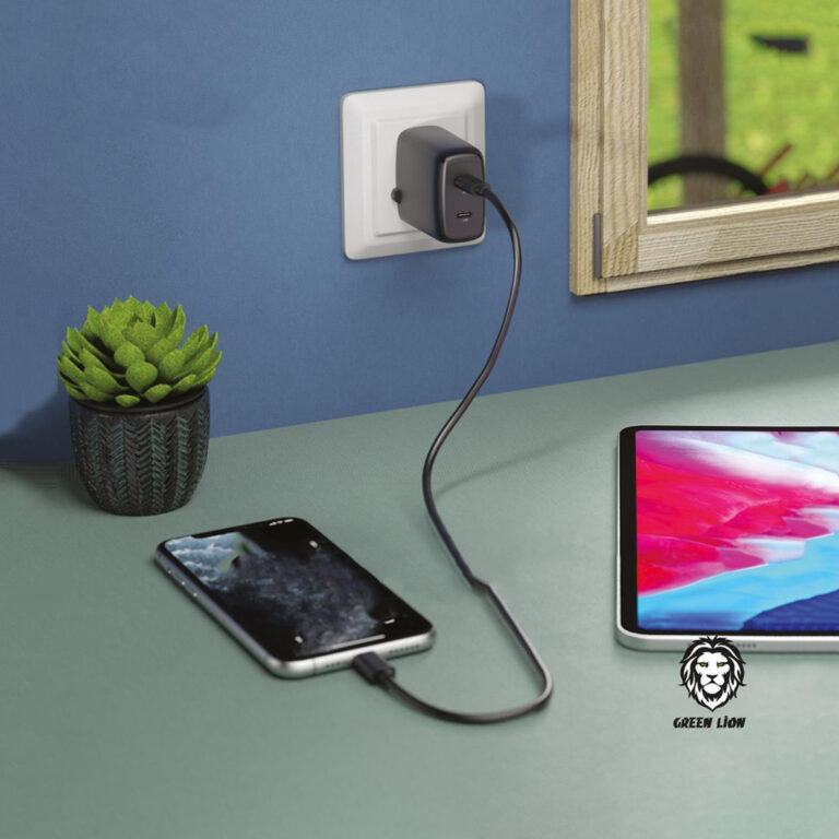 Green Lion Dual USB Port Wall Charger 12w Uk