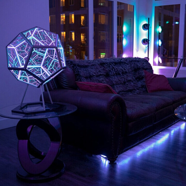 Infinite Dodecahedron Night night Art Light Exquisite Ornaments USB Charging Decorative Lamp