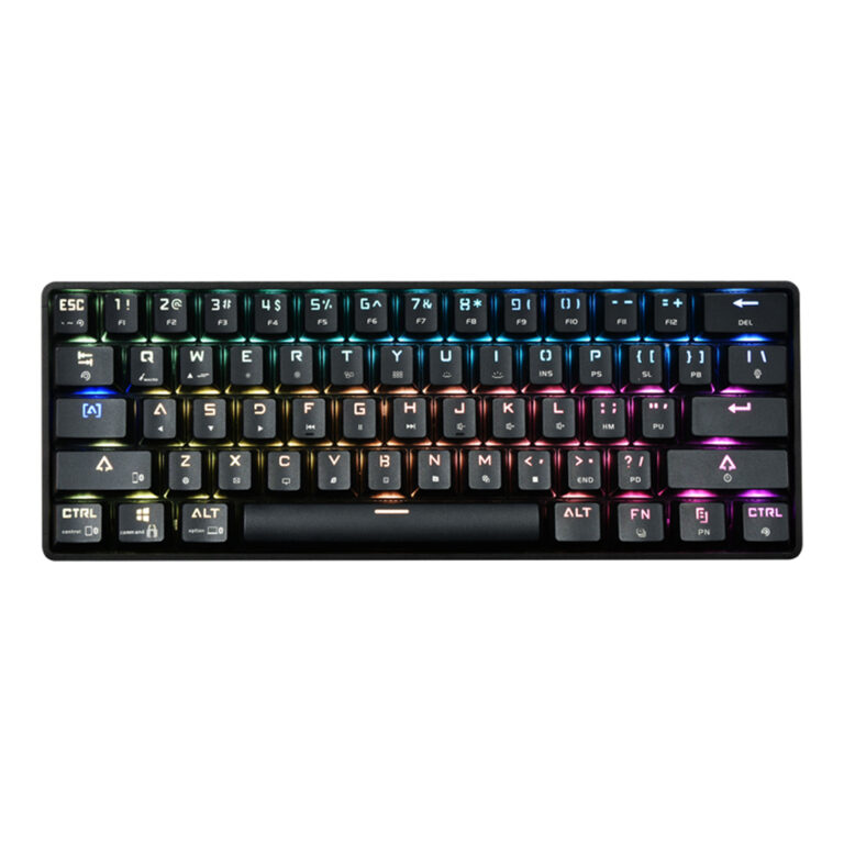 DK61 61keys RGB gaming mechanical Bluetooth Wireless keyboard