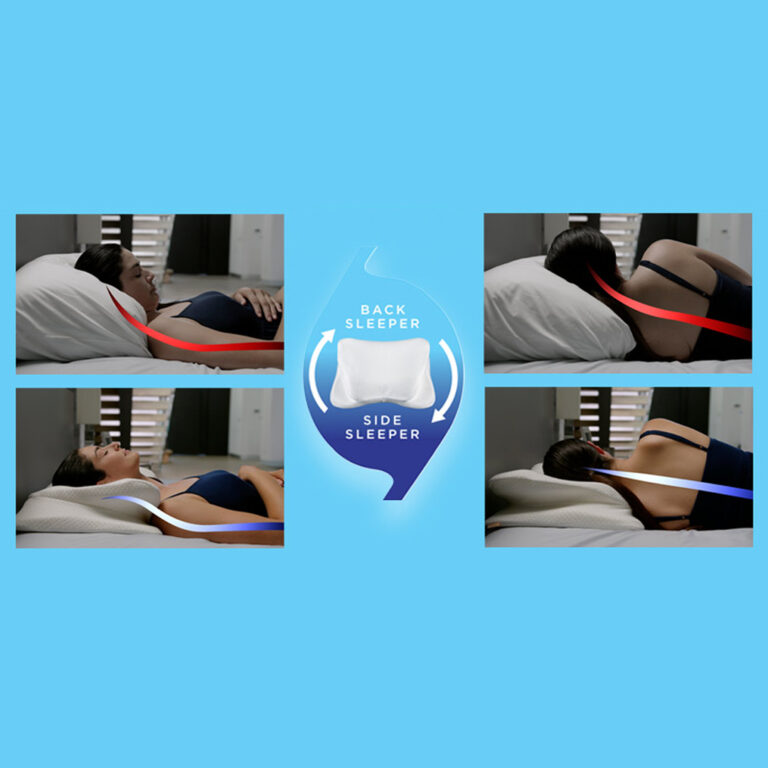 Angel Sleeper Pillow for a better night’s sleep and wake up re-energized