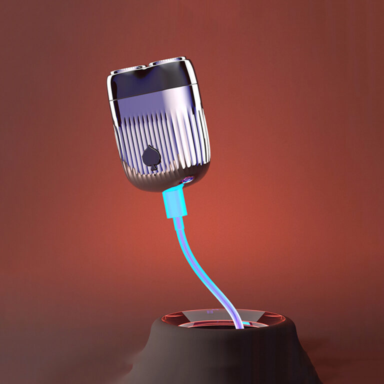 Portable Electric Men Shaver Pop-up Trimmer Rechargeable Electric Razor