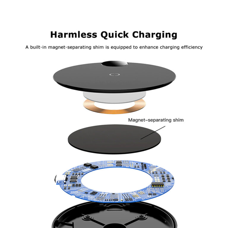 Baseus 15W Digital LED Display Wireless Charger
