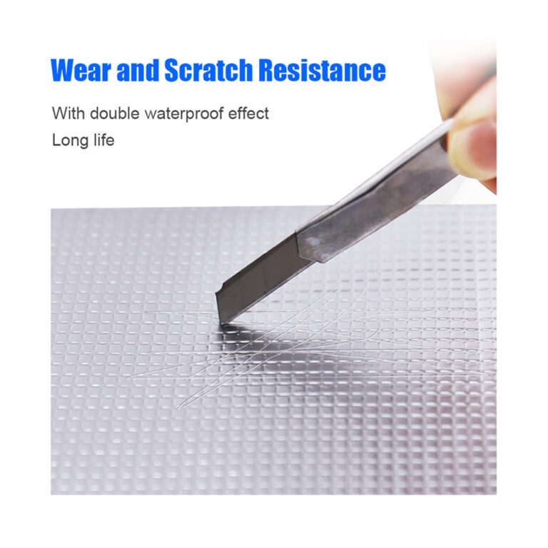 Temperature Resistance Waterproof Aluminum Foil Thicken Tape Wall Crack Roof Duct Repair Adhesive Tape