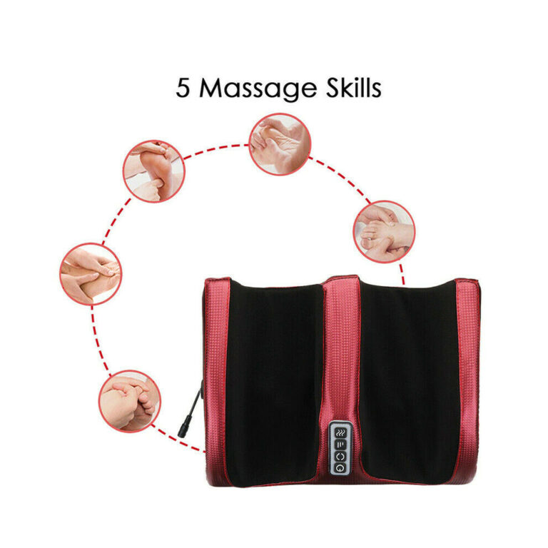 Electric Foot Massager 3 Massage Levels to Relieve Leg Pain and Promote Blood Circulation