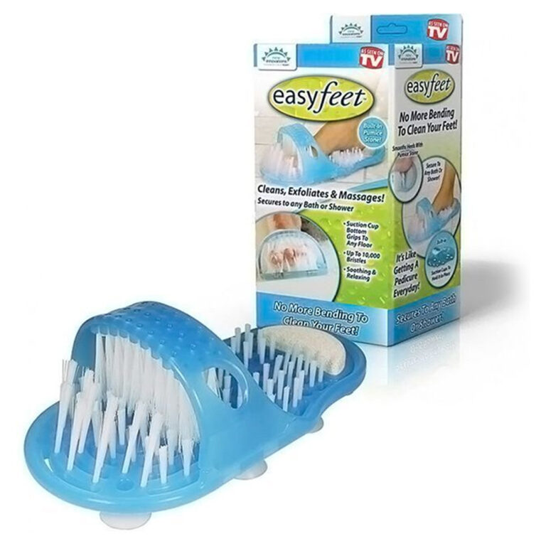 Easy Feet Foot Cleaner Easyfeet Foot Scrubber Brush Massager