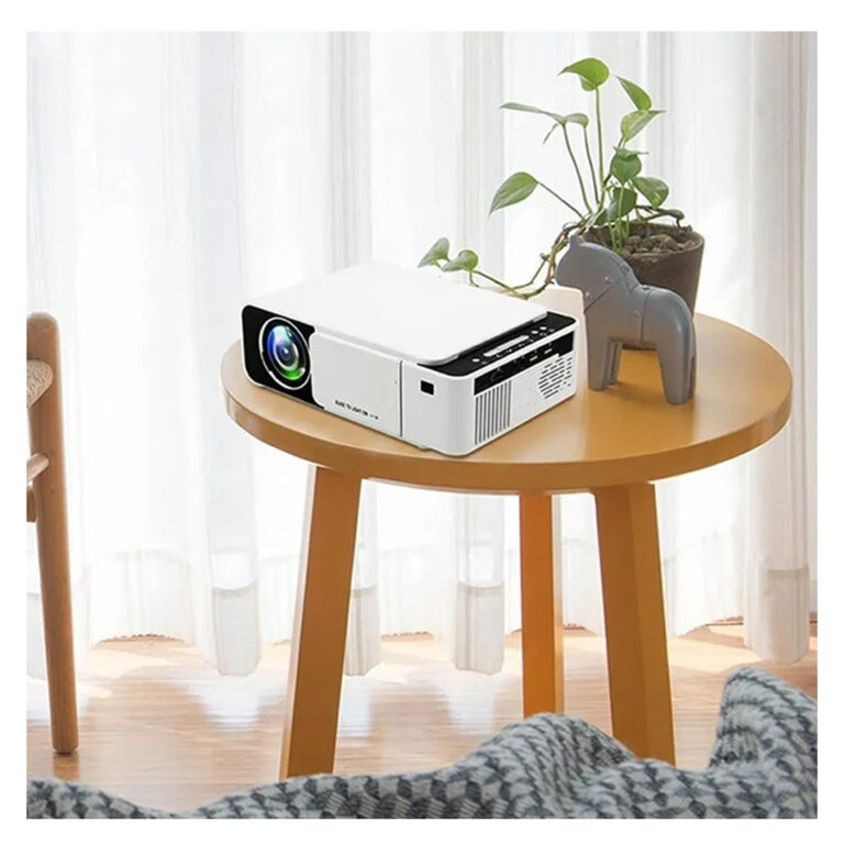 Borrego T5 Wi-Fi 1080P Projector and Speakers with 5 Connection Ports