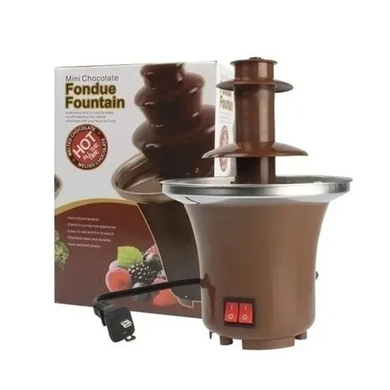Mini Portable Electric Chocolate Fountain Three Decks