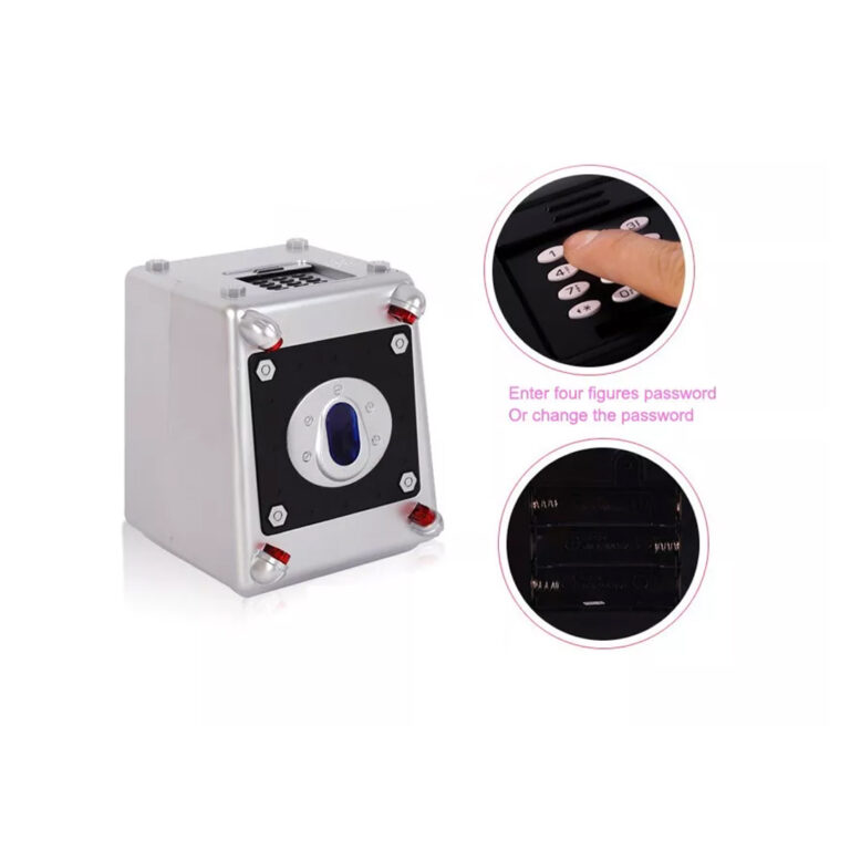4 Digit Electronic Safe Box for Kids with Laser Beam Safe for Kids Battery Operated