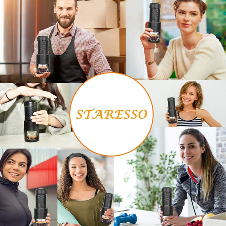 STARESSO Portable Espresso Machine - Manual Espresso Maker