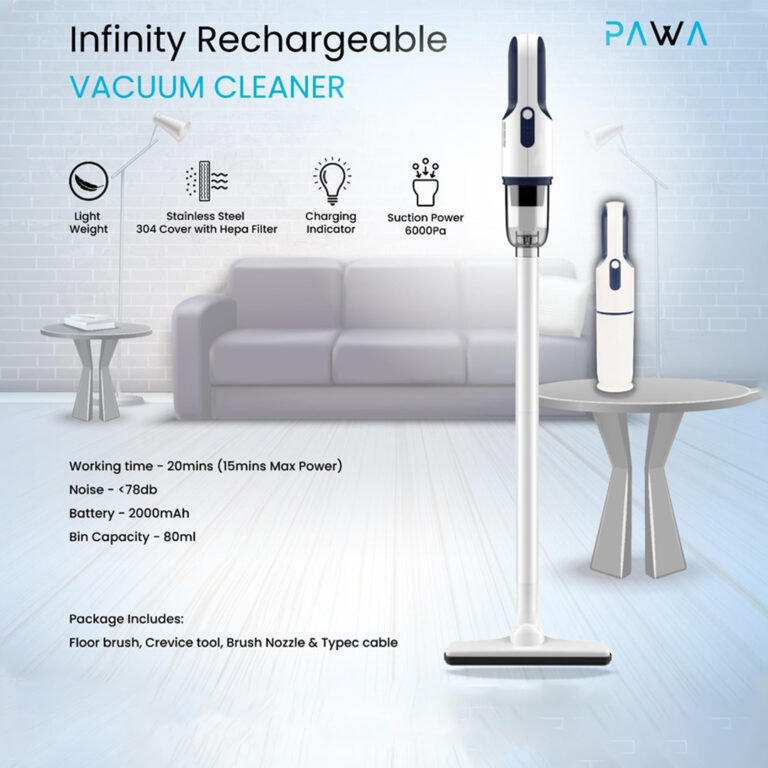 Pawa Infinity Series 2 in 1 Handheld Vaccum Cleaner