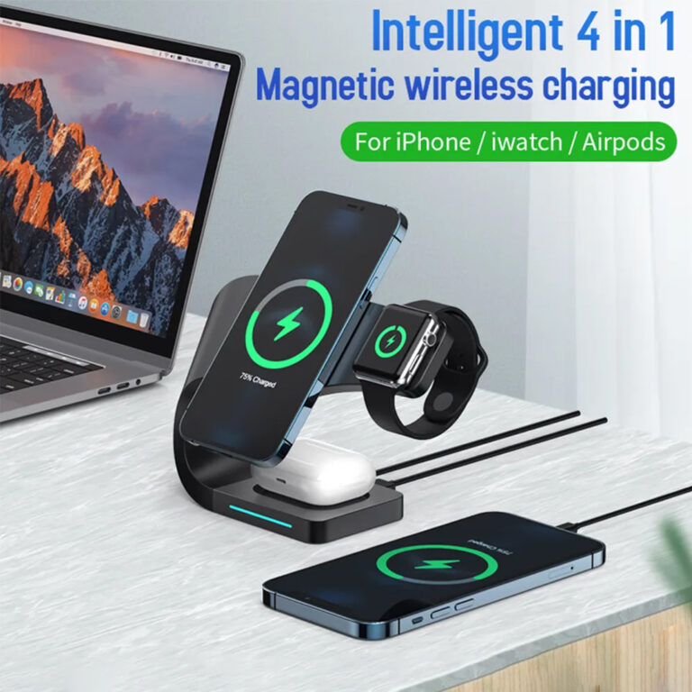 3-in-1 15w Multi-Functional Wireless Charging Pad (Watch - Airpods - Phone)