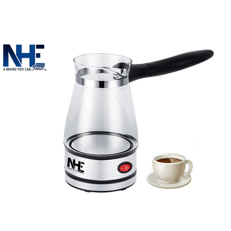NHE 600W Electric Coffee Pot 0.6L Coffee Maker Transparent for Easy Monitoring
