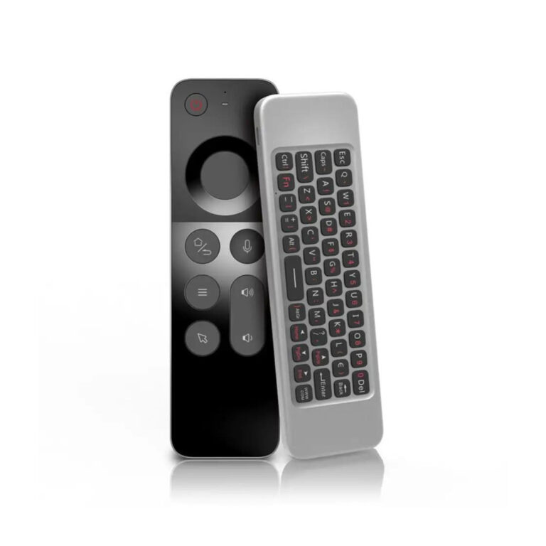 4 in 1 W3 wireless Air mouse remote with keyboard With motion sensor