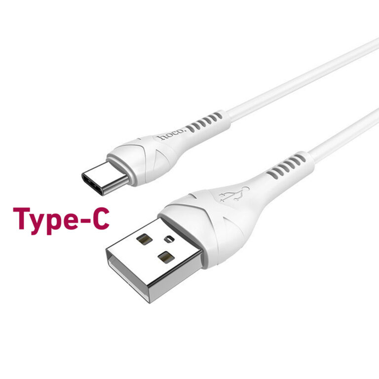 2 Hoco X37 Cables USB to Lightning + 1 Hoco X37 Cable USB to Type-C