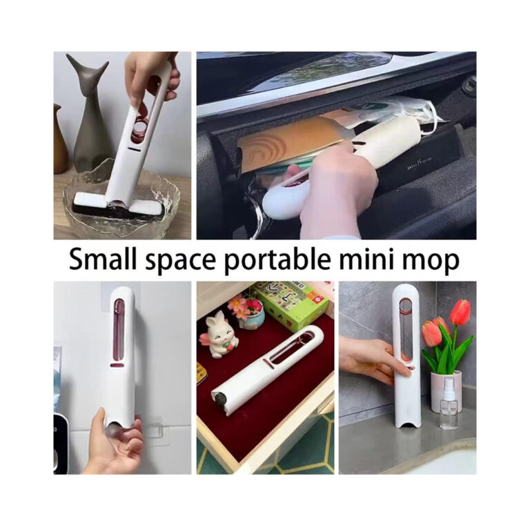 Mini Mop Self-Squeeze Multi-Purpose Hand-Wash Surface Cleaning Squeegee