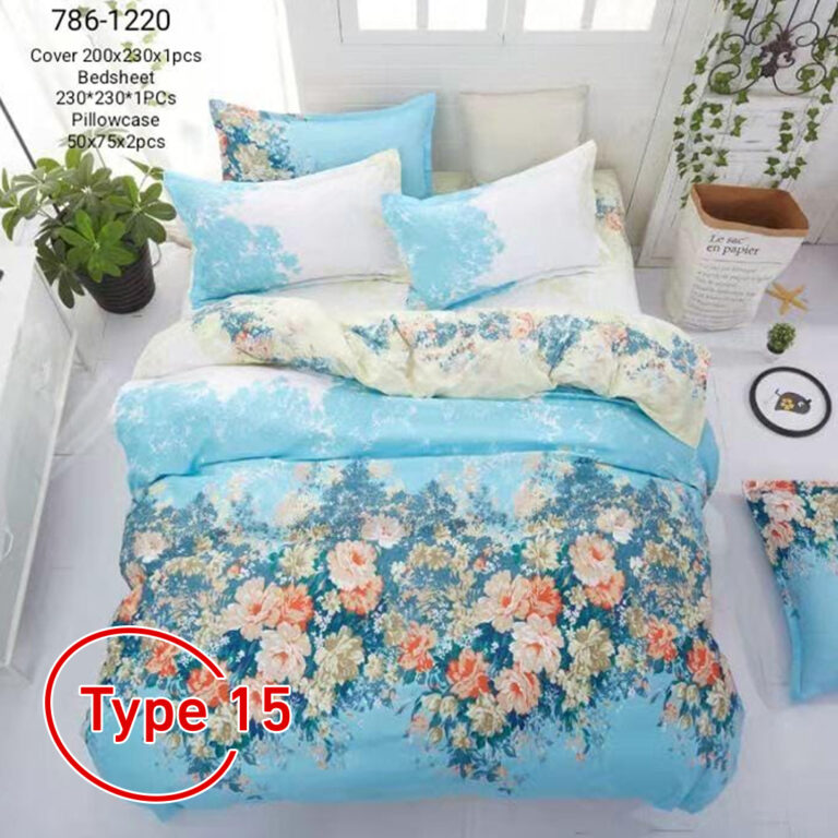 Bedding Set with 4 * 1 Comforter Modern and Elegant Design