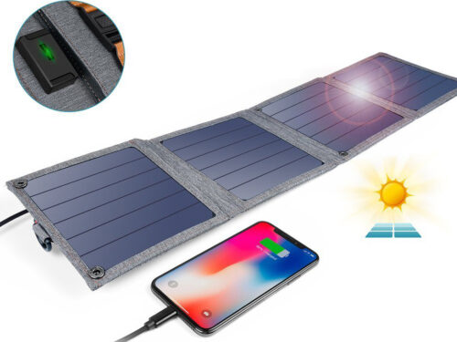 Choetech Solar Charger (SC004) 14W Lightweight Foldable Solar Charger