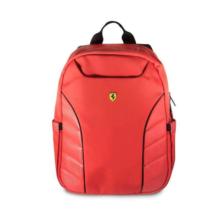 Ferrari Backpack 15 Inch High Quality Design Lightweight with Adjustable Shoulder Strap