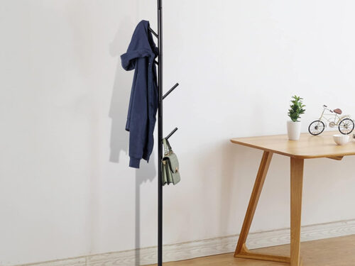 Versatile Stylish Modern and Easy to Assemble Stable Marble Base Metal Clothes Stand