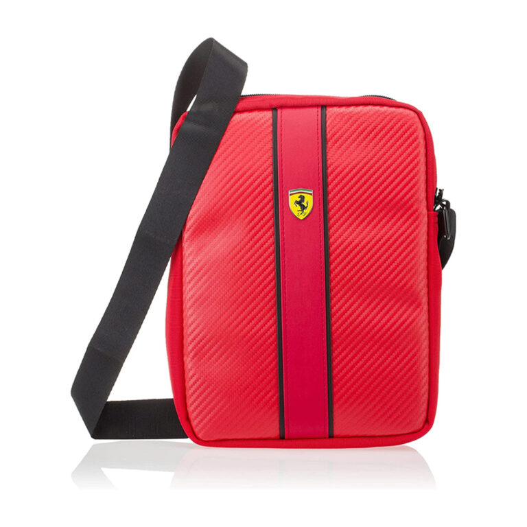 Distinctive and Luxurious Ferrari Urban Collection Tablet Bag for a 10-inch Tablet