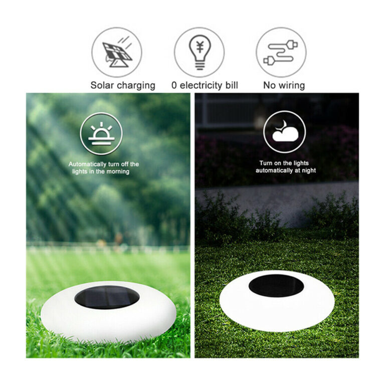 Multi-Color Inflatable Floating Outdoor RGB LED Solar Lamp Waterproof