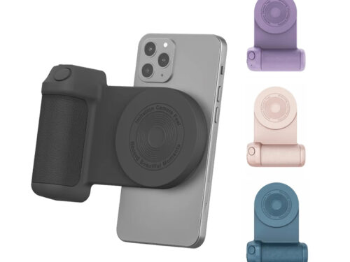 3 in 1 Magnetic Camera Handle Selfie Grip Type-C Charging Multifunctional Bluetooth-compatible