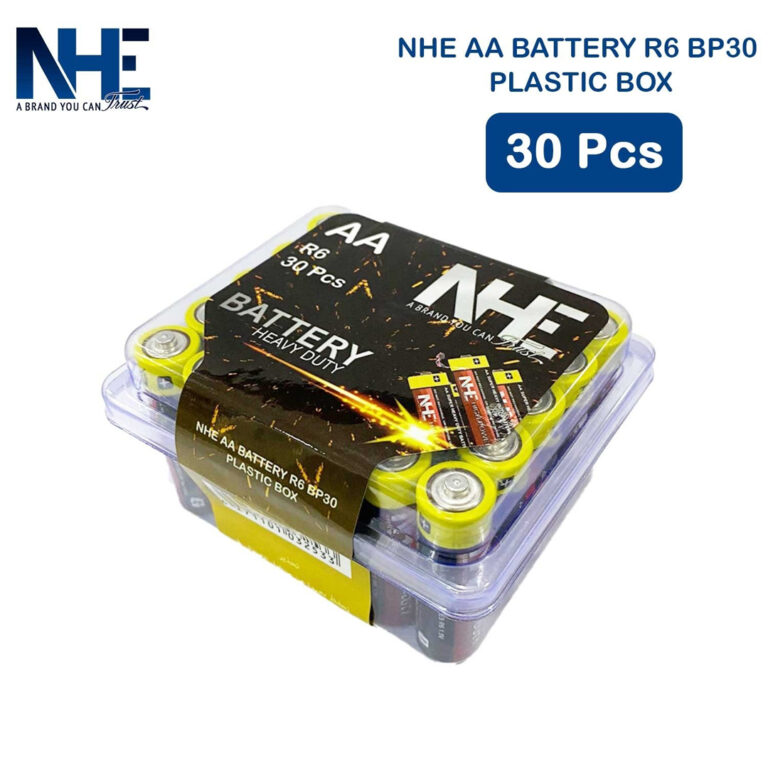 NHE (AAA Or AA) Battery Plastic Box - 30 Pcs