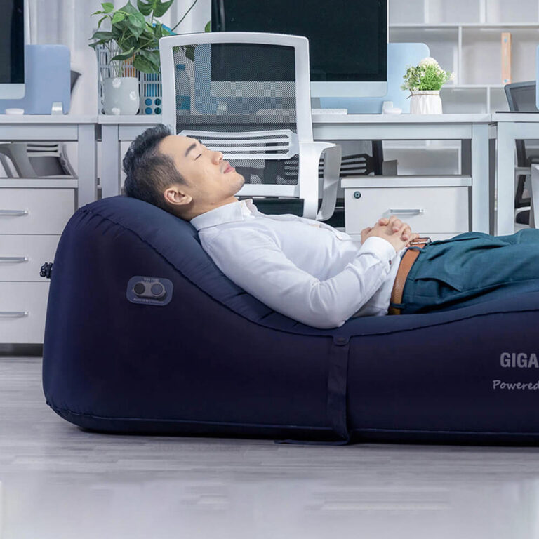 Air Lounger 1-Touch Automatic Self-Inflating Lounger Relaxing Chair