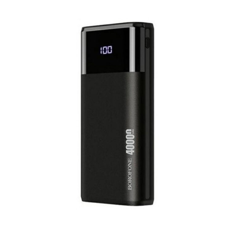Borofone BT01 40000 mAh Power Bank with 4 USB outputs and LED Screen