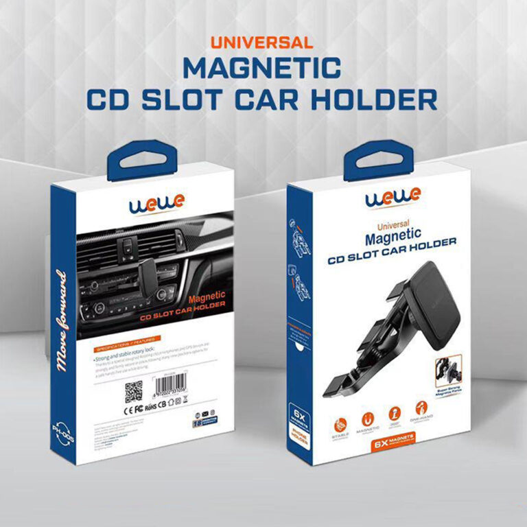 WEWE Magnetic CD Slot Car Holder PH-005 Stable Universal Magnetic Holder