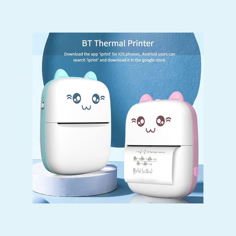 C9 Portable Mini Thermal Printer Wirelessly BT 200dpi Photo Label Printing