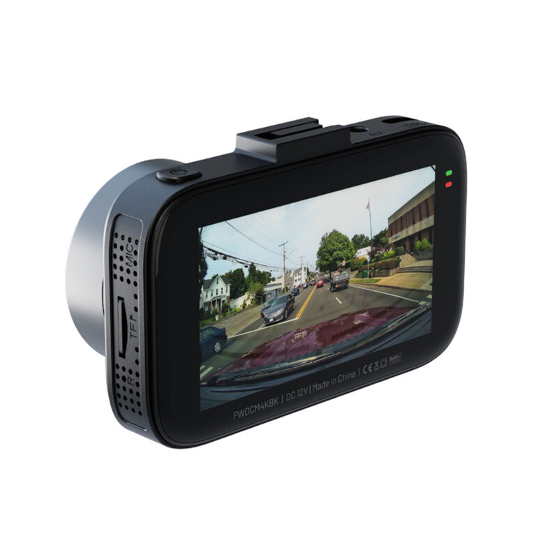 Powerology Dash Camera 4K Ultra with High Utility Built-In Sensors