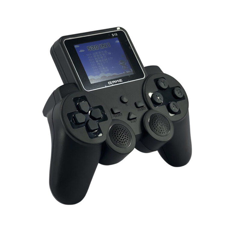 Classic Controller Gamepad with 520 Built Games with Retro Screen