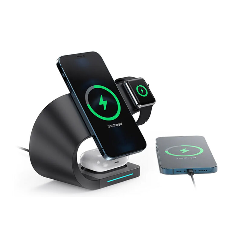 3-in-1 15w Multi-Functional Wireless Charging Pad (Watch - Airpods - Phone)